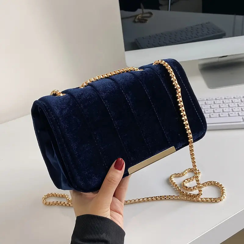 Sophia Velveteen Handbag