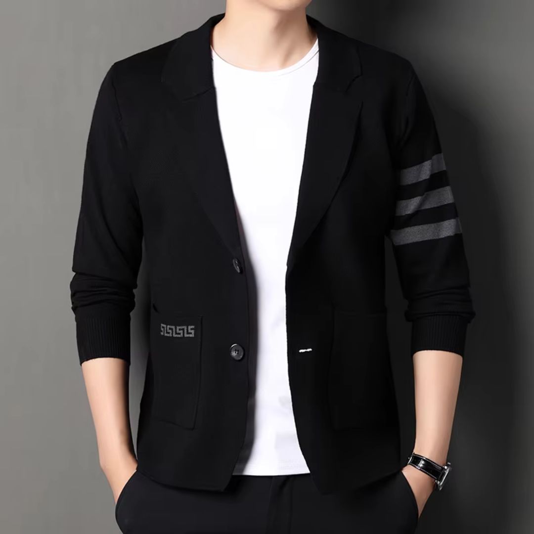 Midtown Wool Knit Cardigan