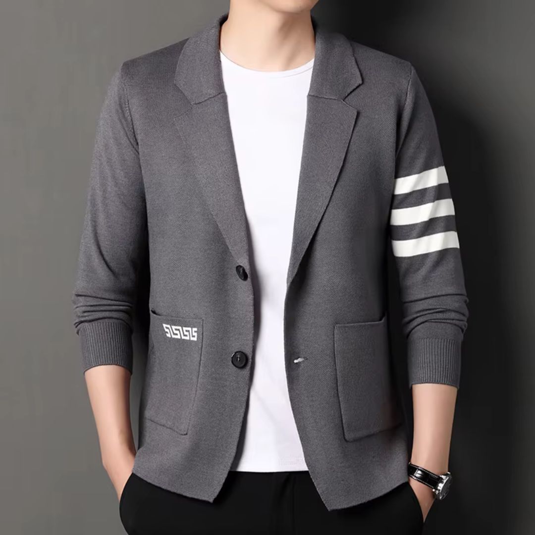 Midtown Wool Knit Cardigan