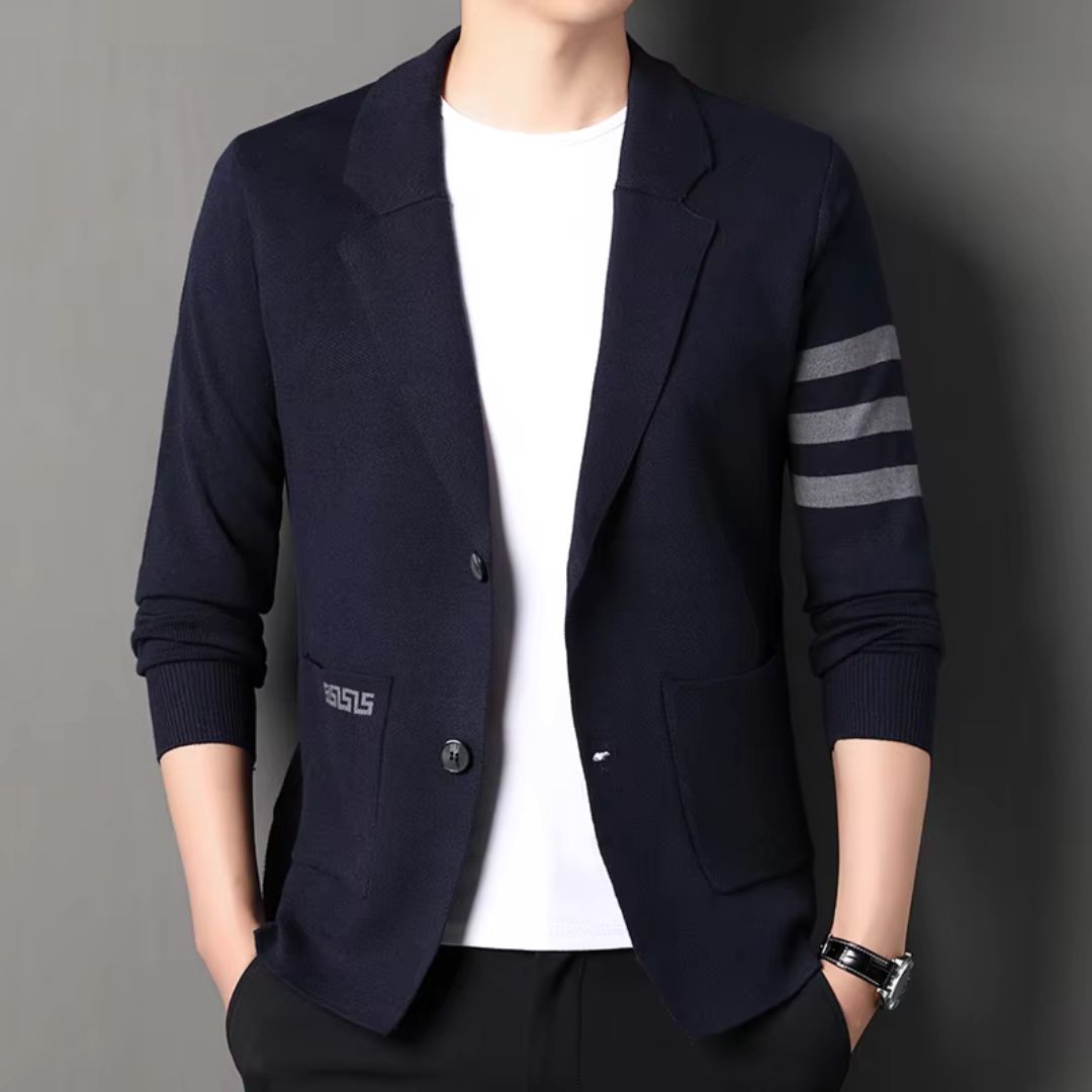 Midtown Wool Knit Cardigan