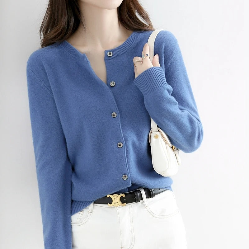 Elan Cashmere Cardigan
