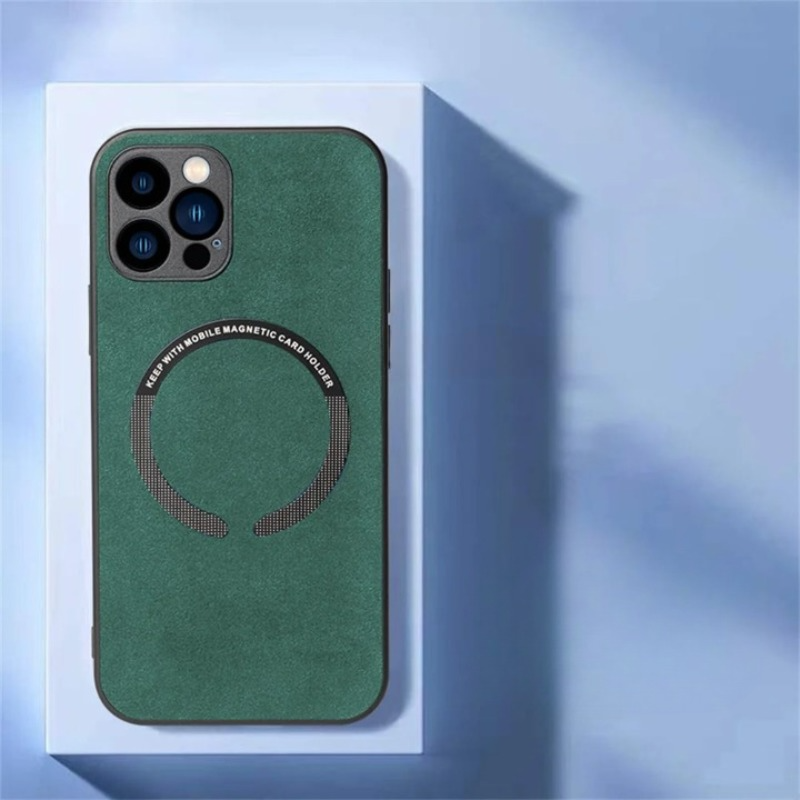 Velour MagSafe Leather Case