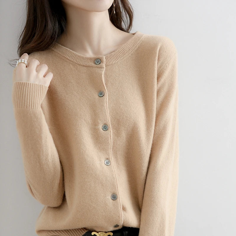 Elan Cashmere Cardigan