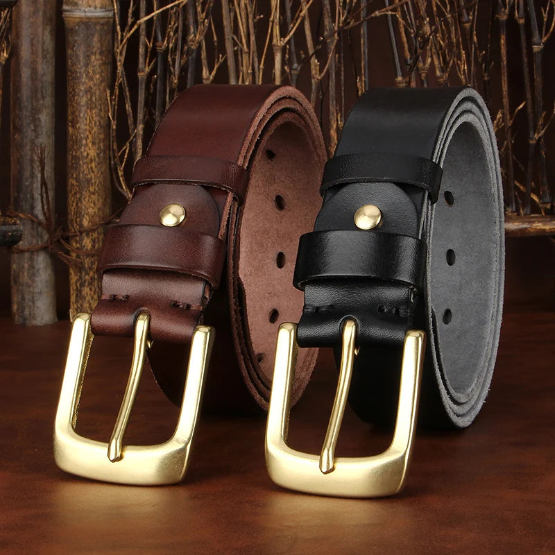 Tanner Genuine Leather Belt