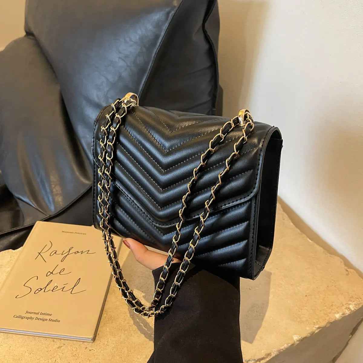 Eloise Quilted Shoulder Bag