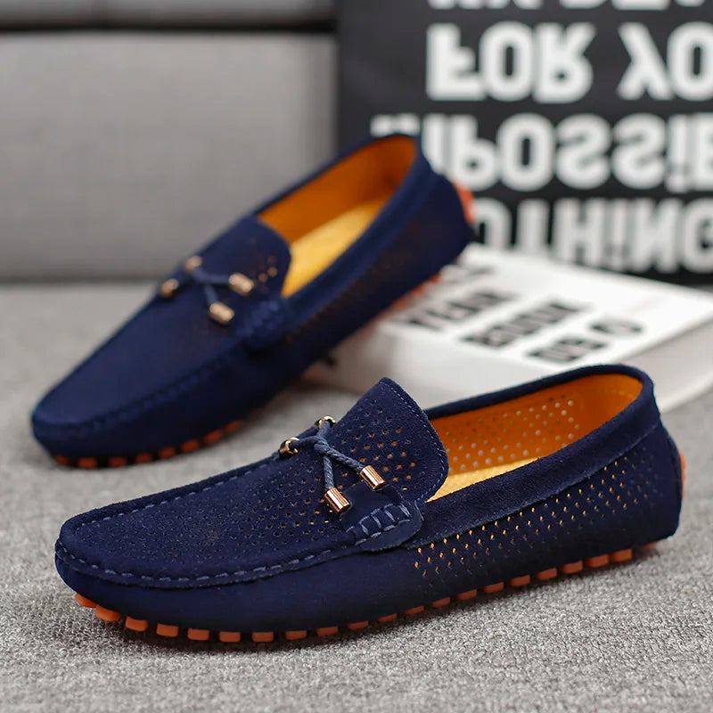 Alfredo Perforated Driving Loafer