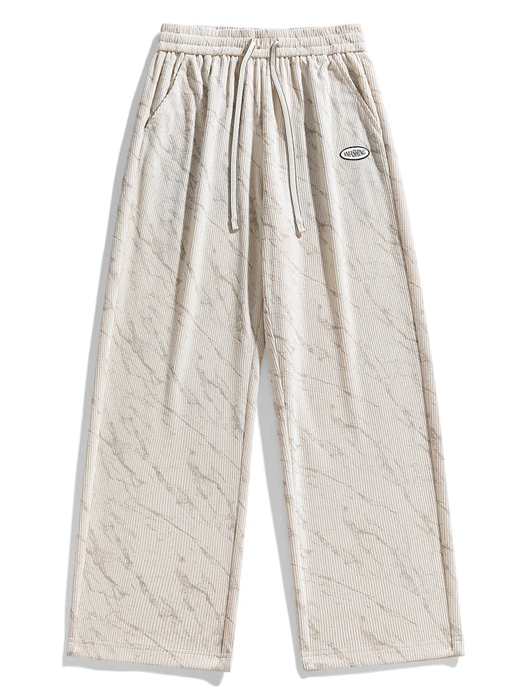 Marble Drift Corduroy Sweatpants