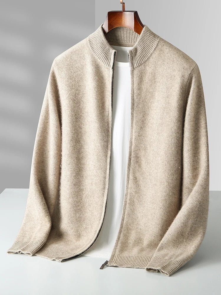 Harvey Pure Merino Wool Cardigan