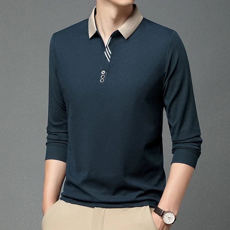 Cambridge Long Sleeve Polo
