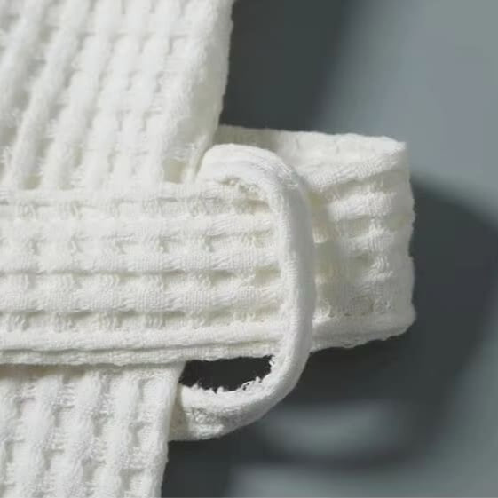 Waffle Cotton Bath Robe