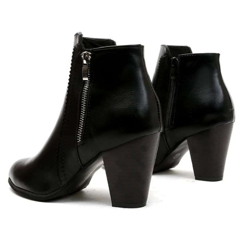 St. Tropez Heeled Ankle Boots