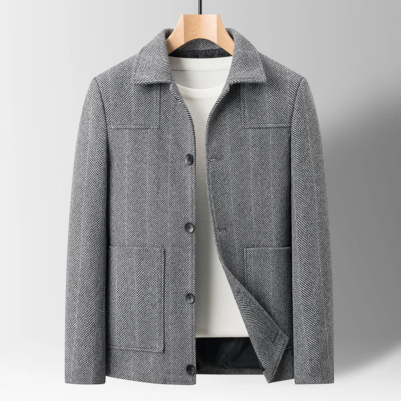 Belford Tailored Wool Coat