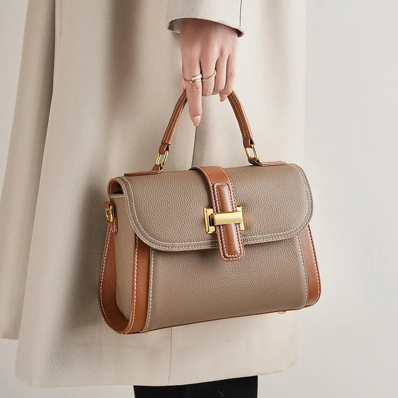Harper Genuine Leather Handbag