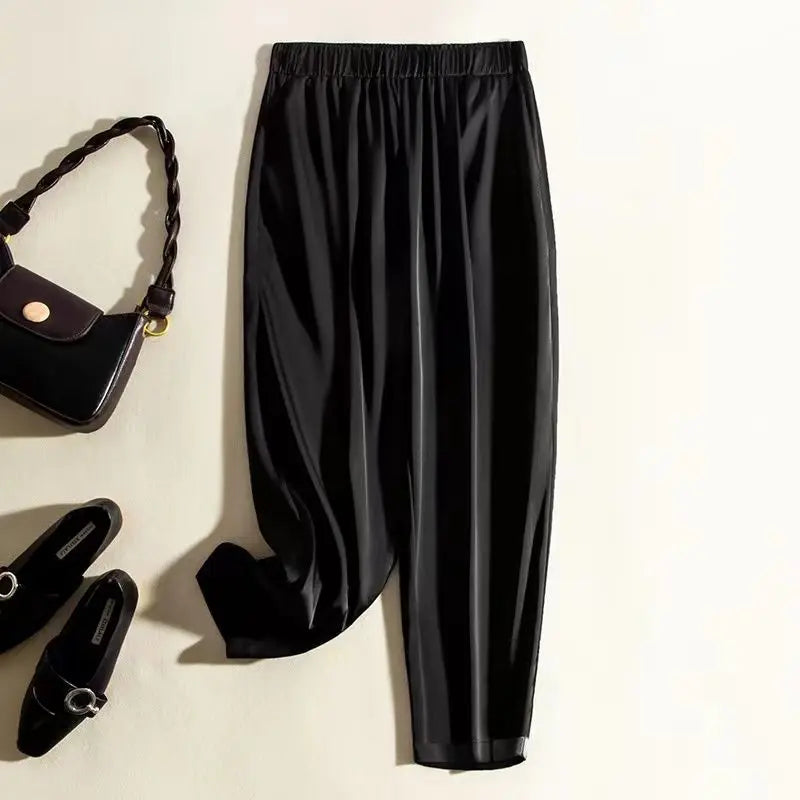 Elara Drape Tapered Pants