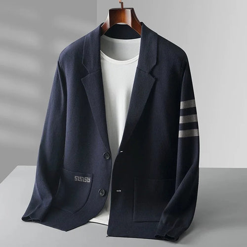 Midtown Wool Knit Cardigan