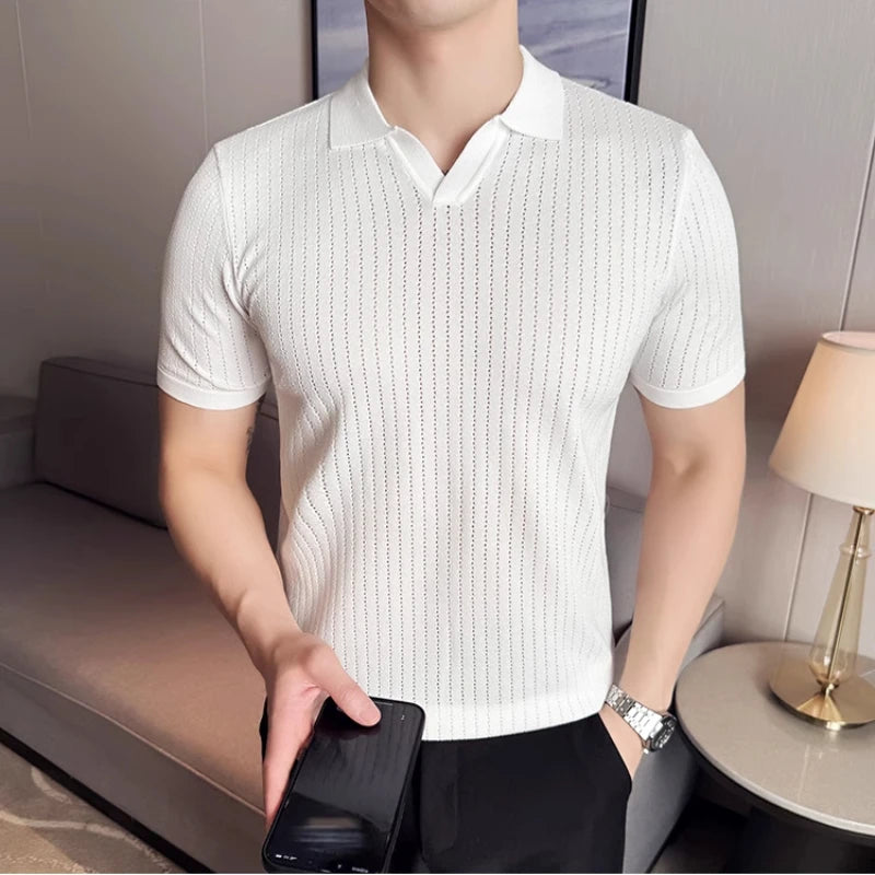 Regular Fit Knitted Polo