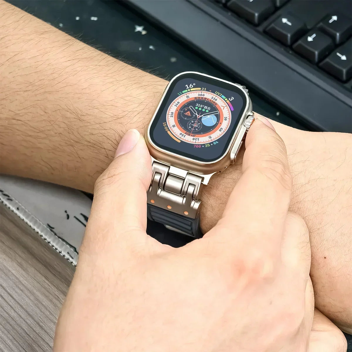 Elite Apple Watch Silicone Band