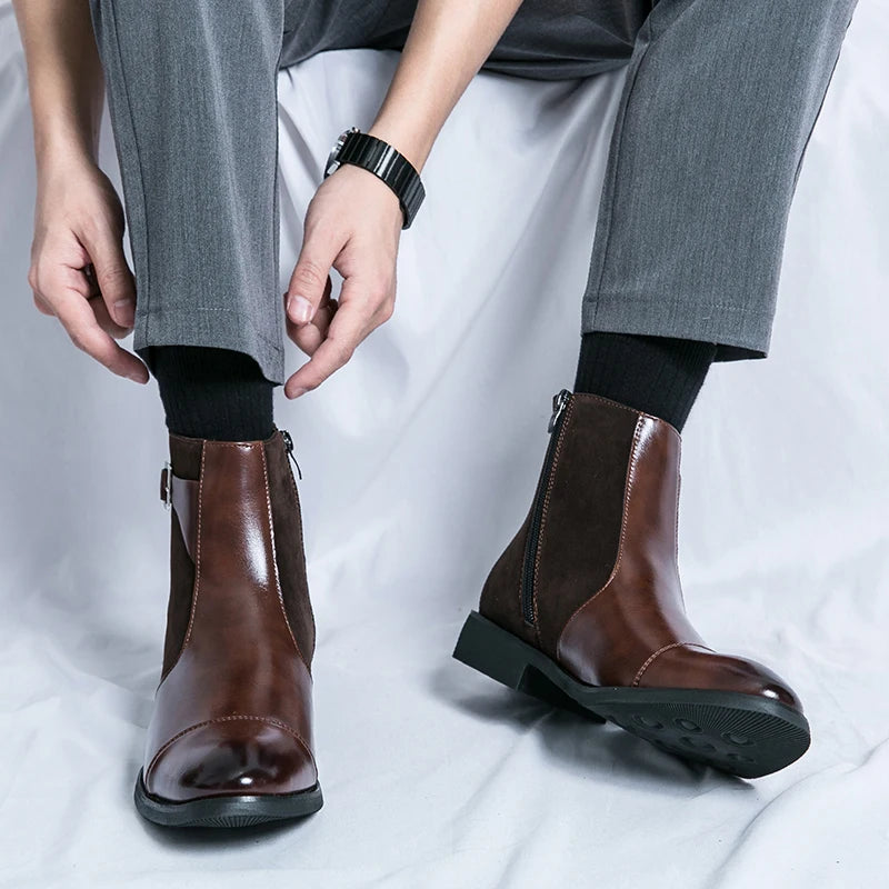 Piazza Genuine Leather Boots