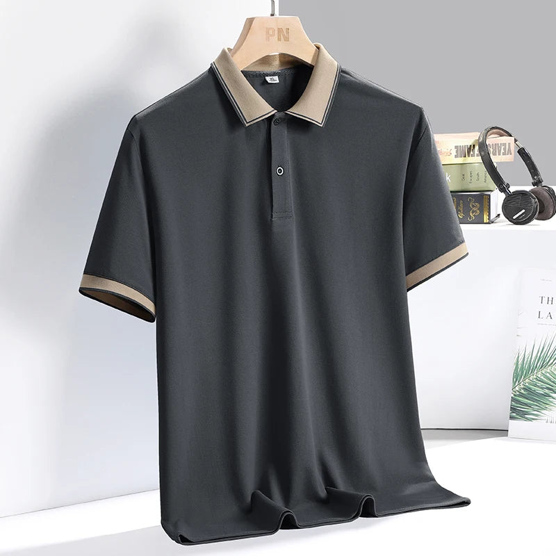 Cruz Trim Collar Polo