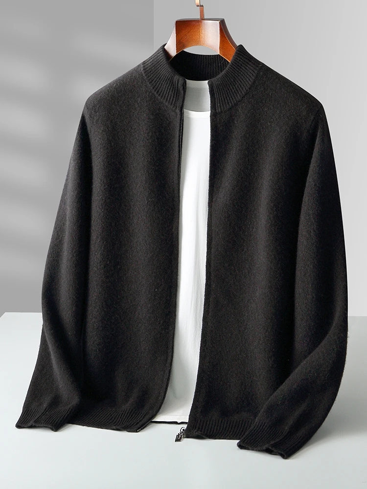 Harvey Pure Merino Wool Cardigan