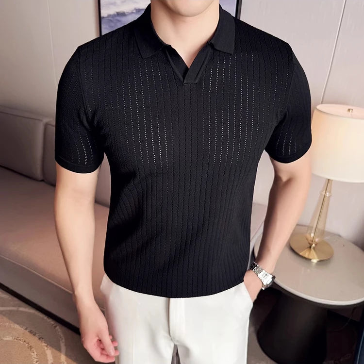 Regular Fit Knitted Polo