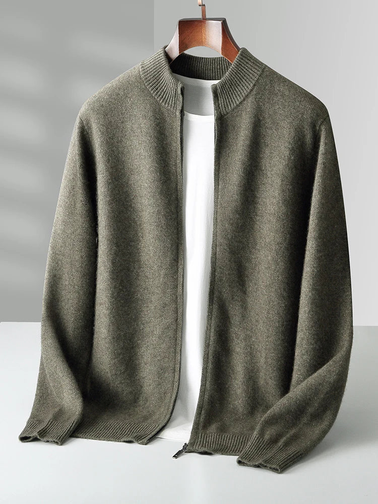 Harvey Pure Merino Wool Cardigan