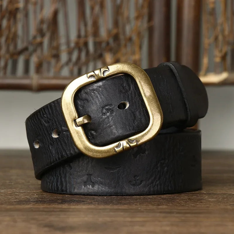 Voyager Handcrafted Genuine Leather Belt