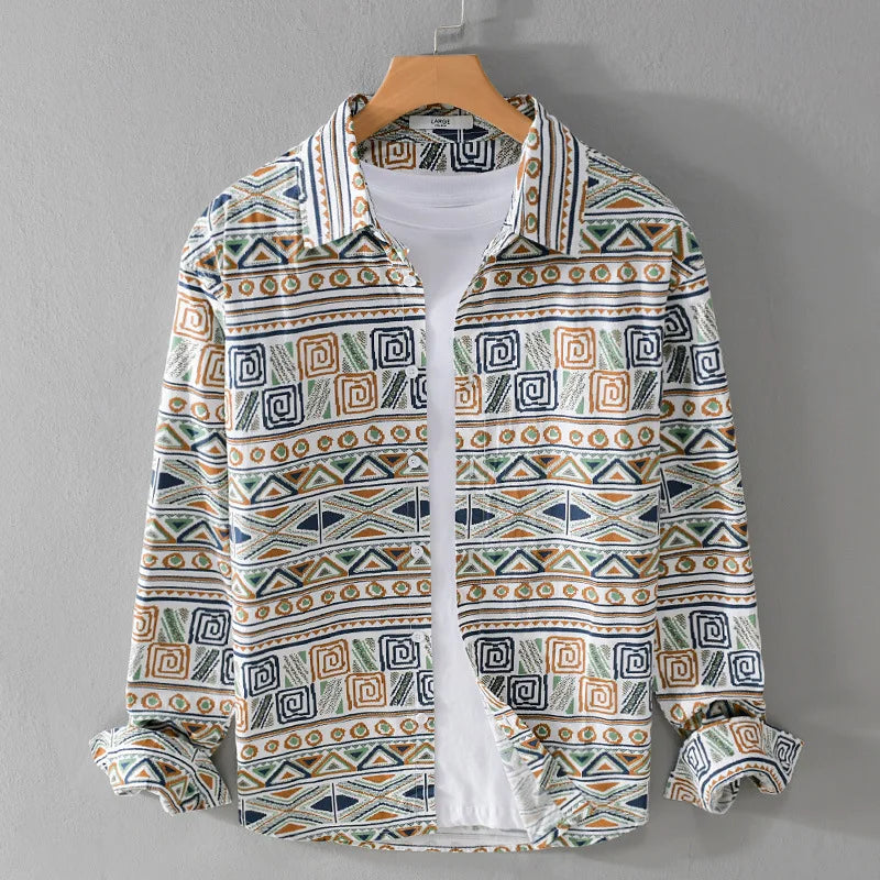 The Wanderlust Button-Up