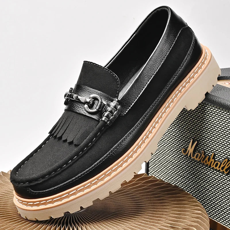 Edward Penny Suede Loafers