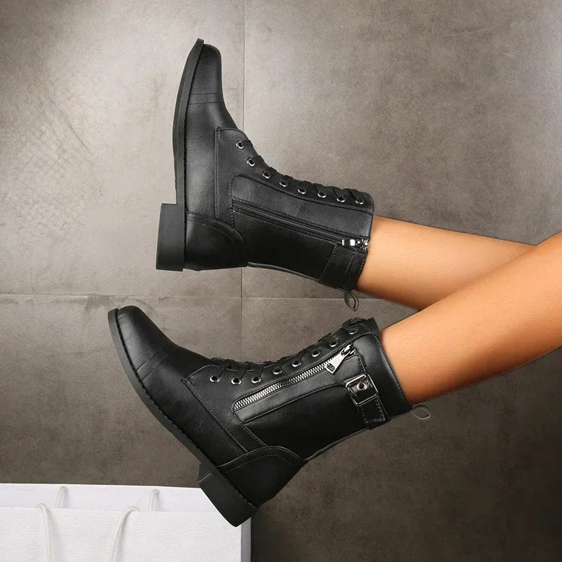 Whitney Leather Boots