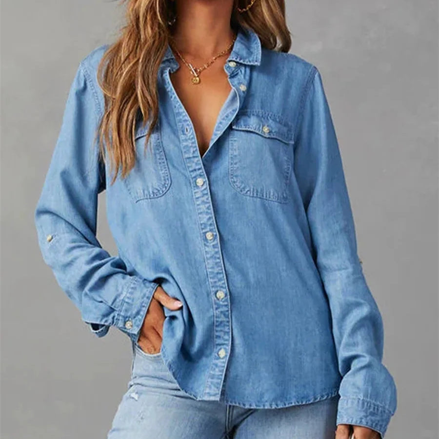 Rae Denim Casual Shirt