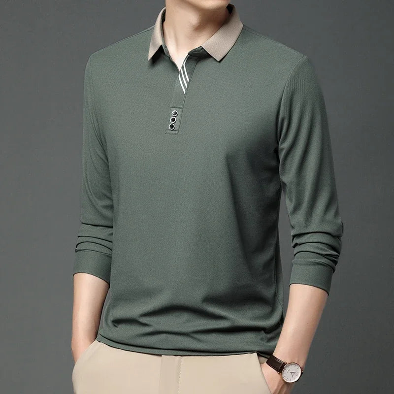 Cambridge Long Sleeve Polo