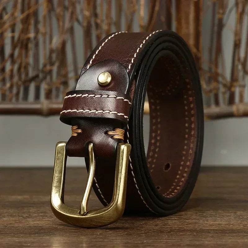 Camden Handcrafted Leather Belt