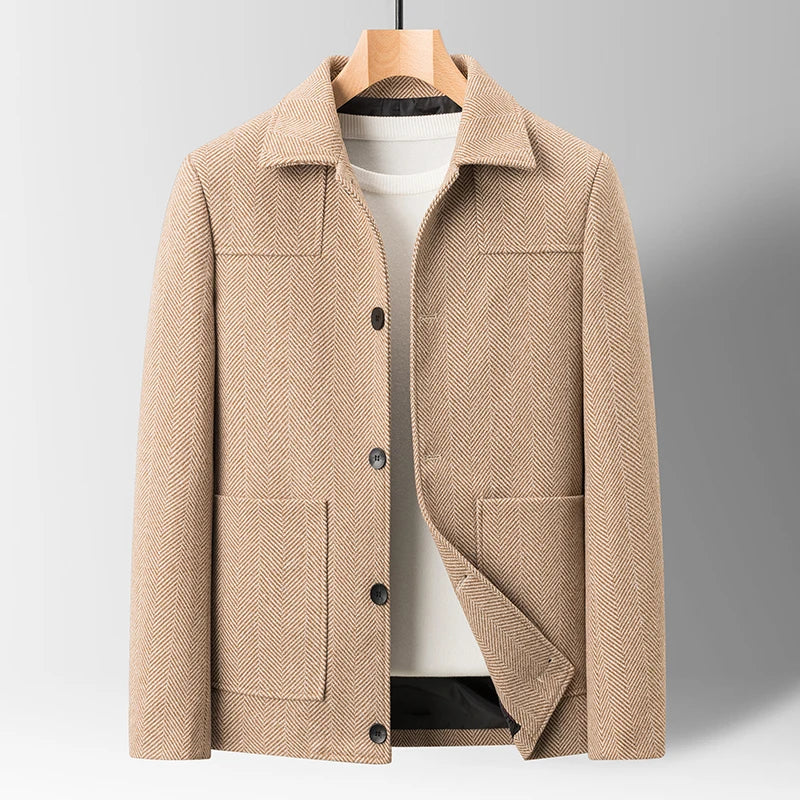 Belford Tailored Wool Coat