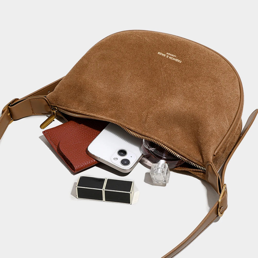 Sienna Soft Suede Crossbody Bag
