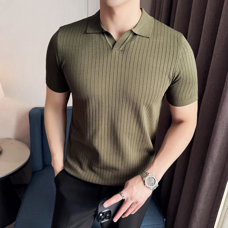 Regular Fit Knitted Polo