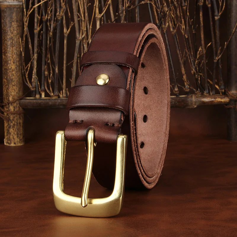 Tanner Genuine Leather Belt