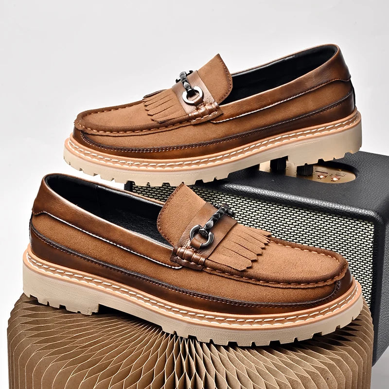 Edward Penny Suede Loafers