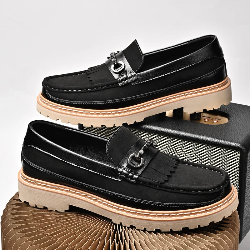 Edward Penny Suede Loafers