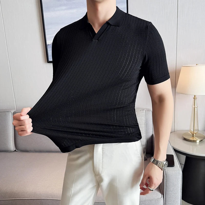 Regular Fit Knitted Polo