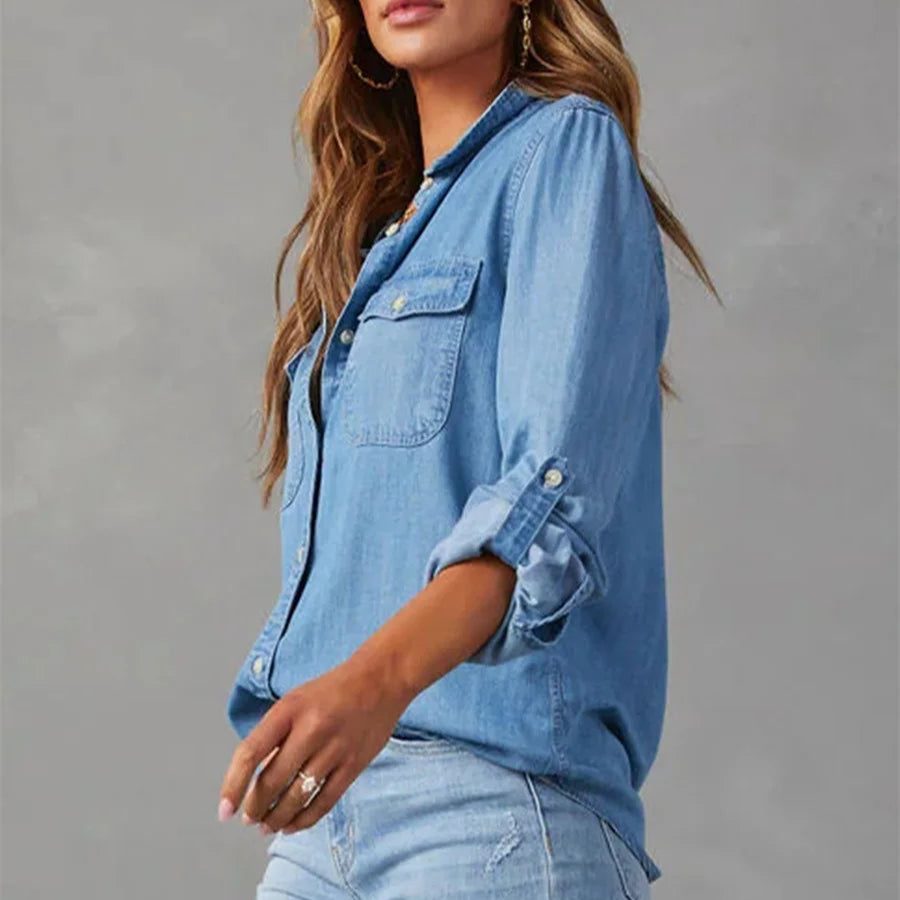 Rae Denim Casual Shirt