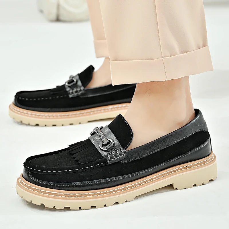 Edward Penny Suede Loafers