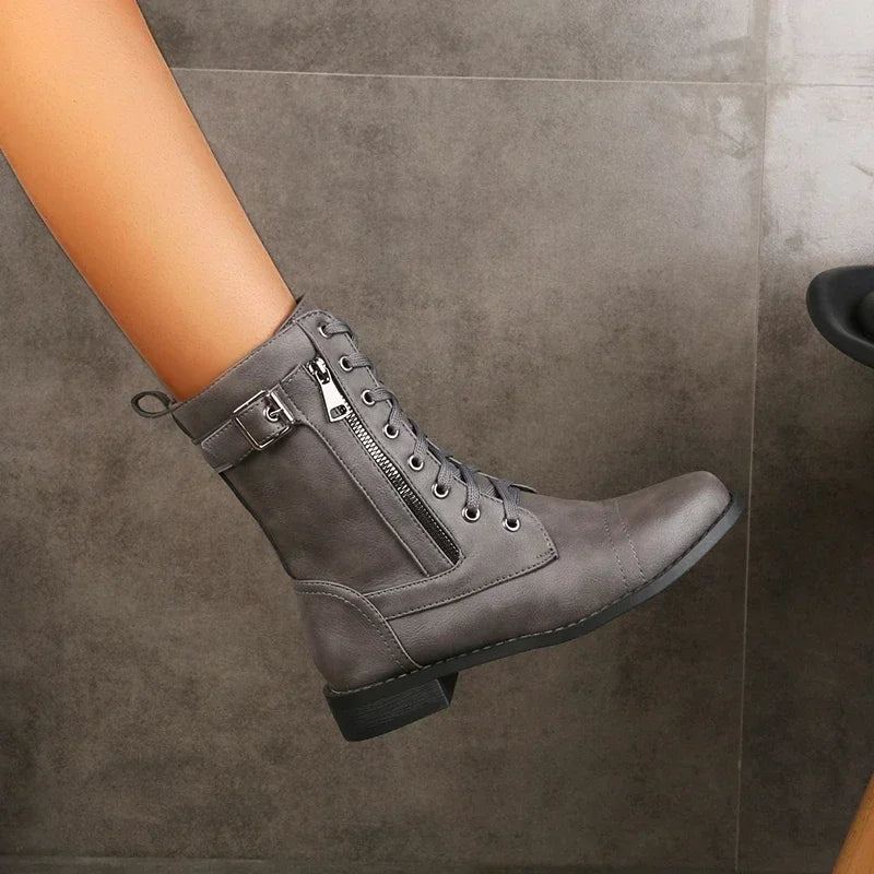Whitney Leather Boots
