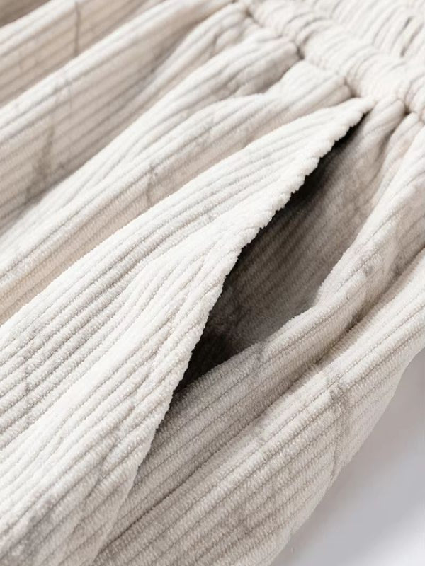 Marble Drift Corduroy Sweatpants