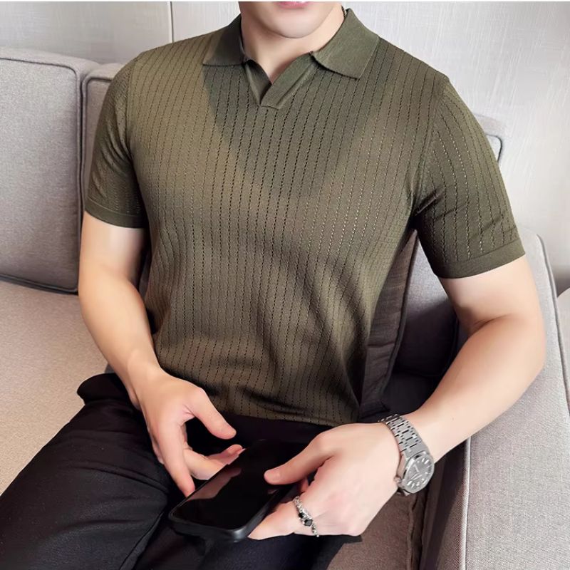 Regular Fit Knitted Polo