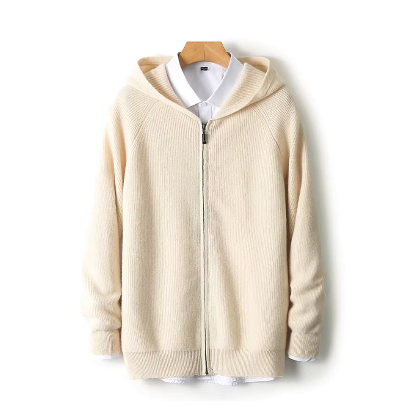 Hudson Cashmere Knit Hoodie