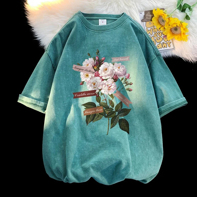 Blossom Soft Oversized Tee