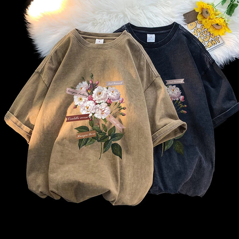 Blossom Soft Oversized Tee