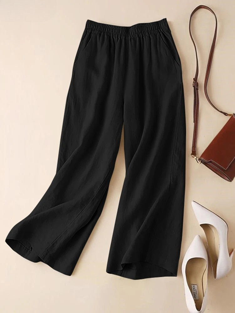 Clara Relaxed Linen Pants
