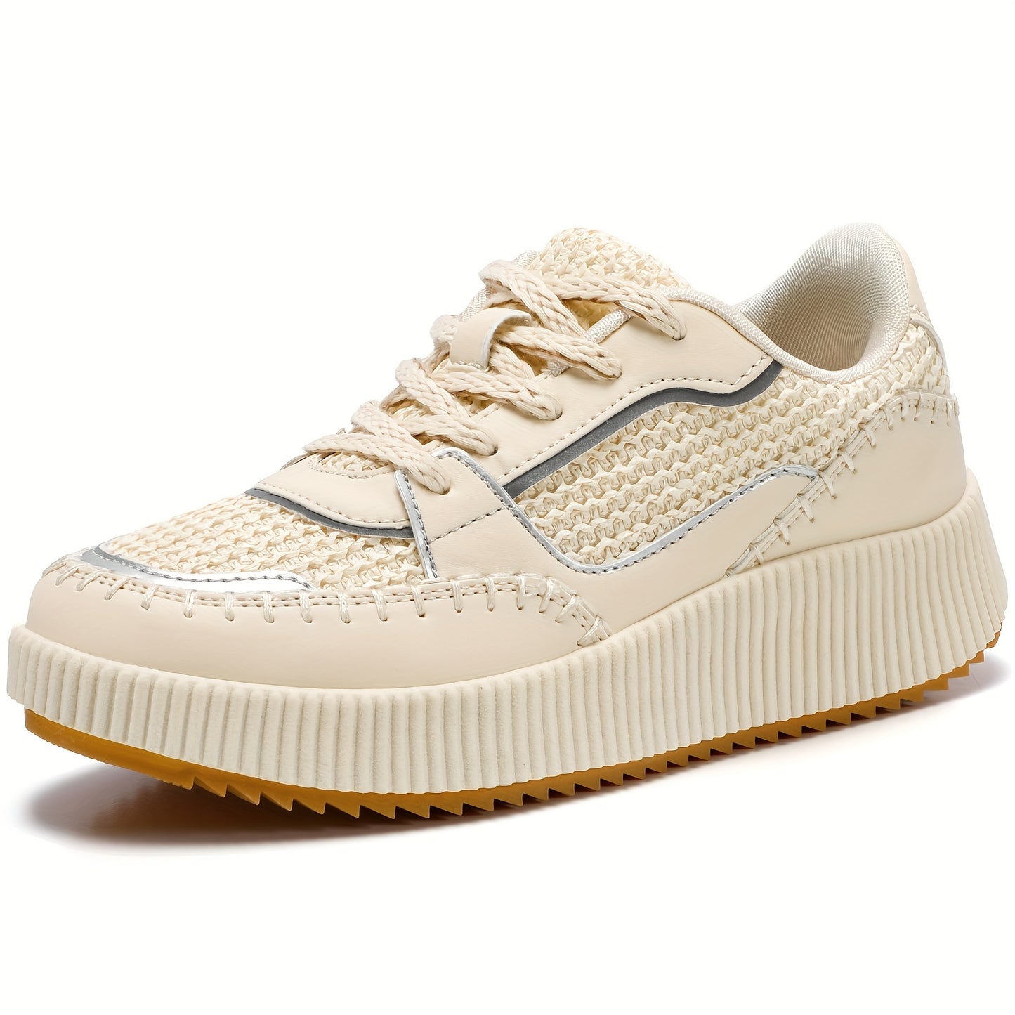 Retro Stitched Sneakers